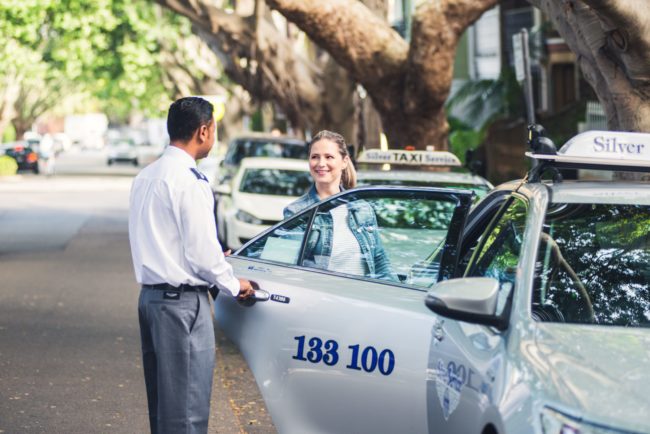 SilverService-BusinessWoman Silver Service Sydney taxi