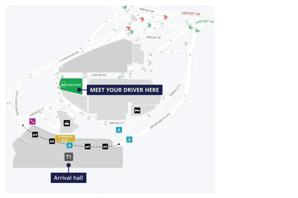 International Terminal Airport Map